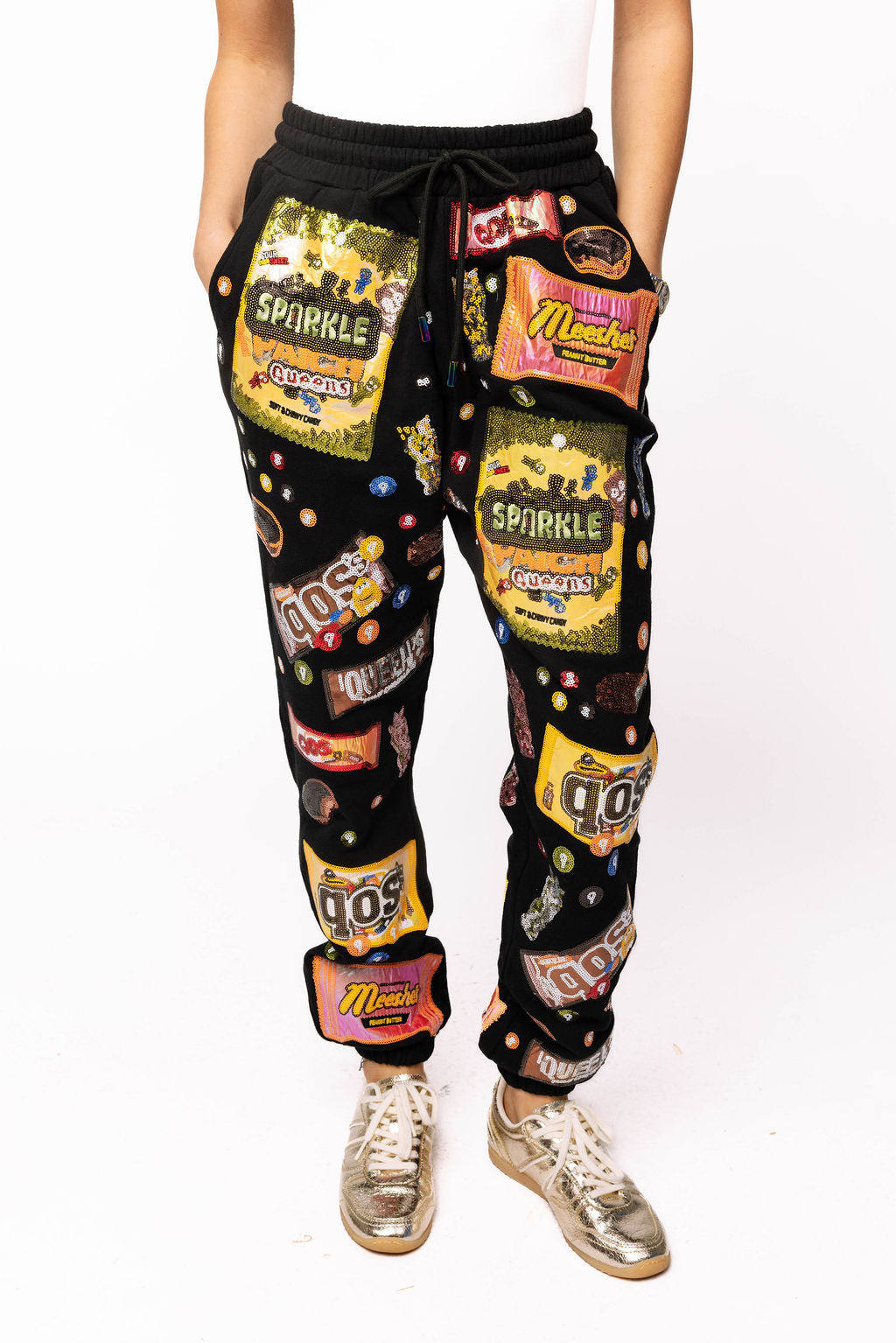 Sample Black Queen of Candy Jogger