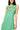 Kelly Green St. Patricks Day Icon Charm Necklace Tank Midi Dress