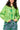 Green Groovy Shamrock Tie Sweater