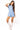 Light Blue Rhinestone Zip Up Romper