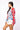 Licensed Sample - Red & Powder Blue Colorblock Football Sweatshirt