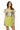 Green Patchwork Butterfly Tee Dress