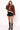 Brown Football Long Sleeve Sweater