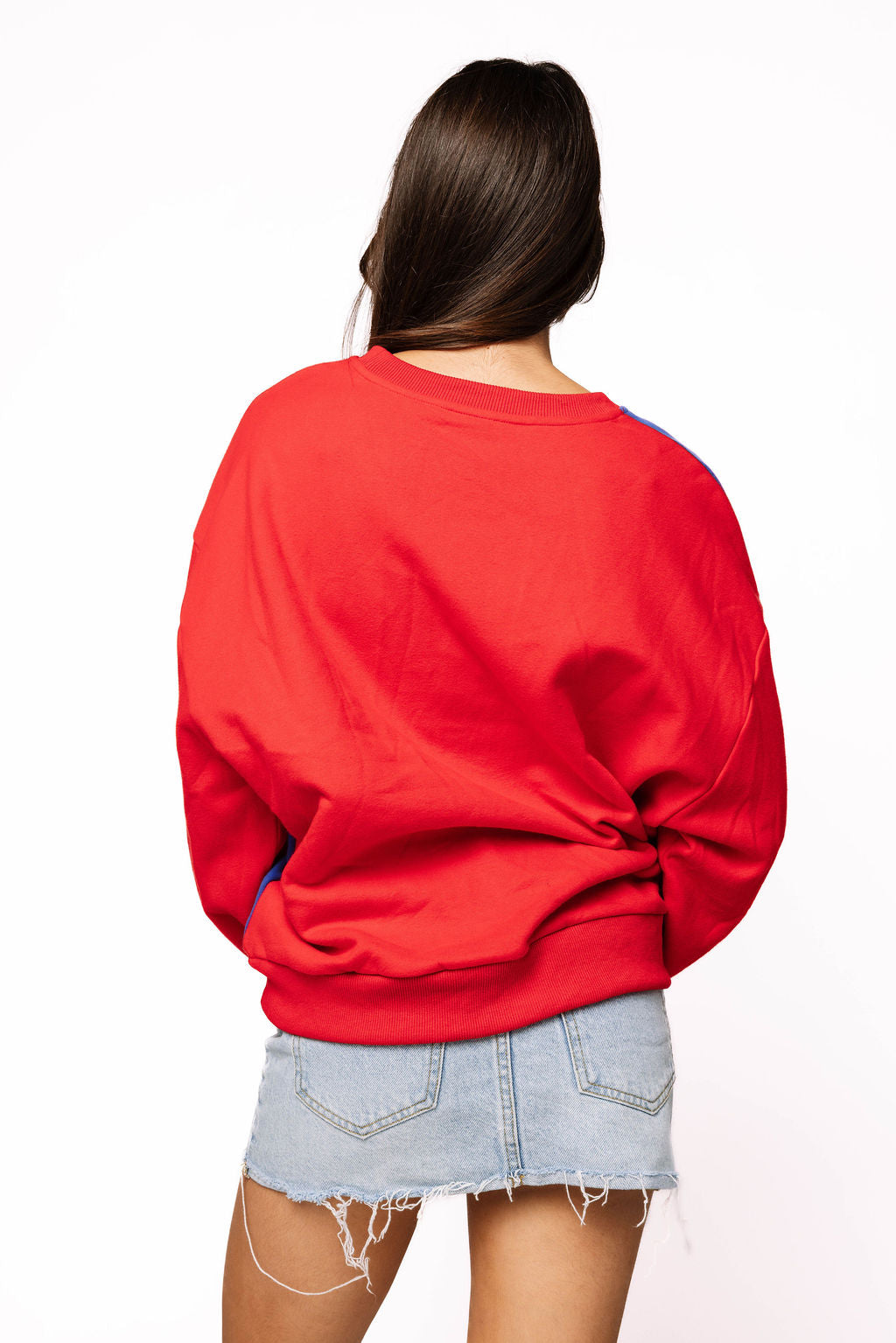 Licensed Sample - SMU Medieval Font Checker Sweatshirt