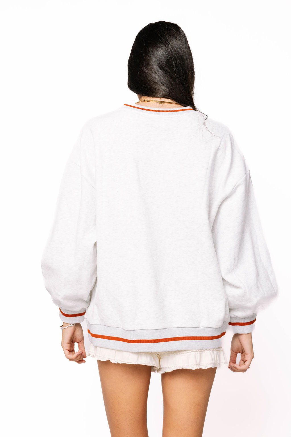 Licensed Sample - Texas Plaid Letter Sweatshirt