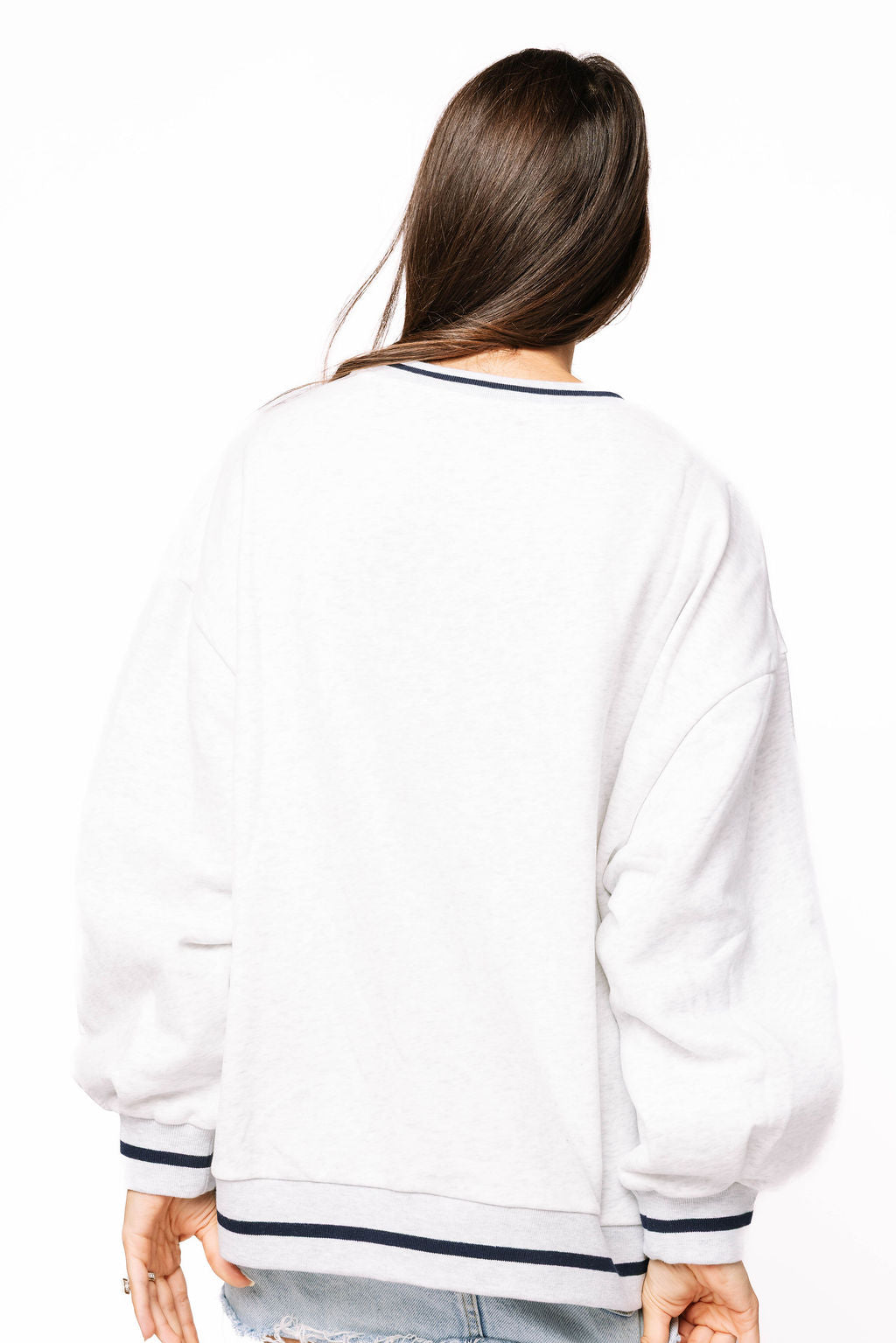 Licensed Sample - Penn State Plaid Letter Sweatshirt