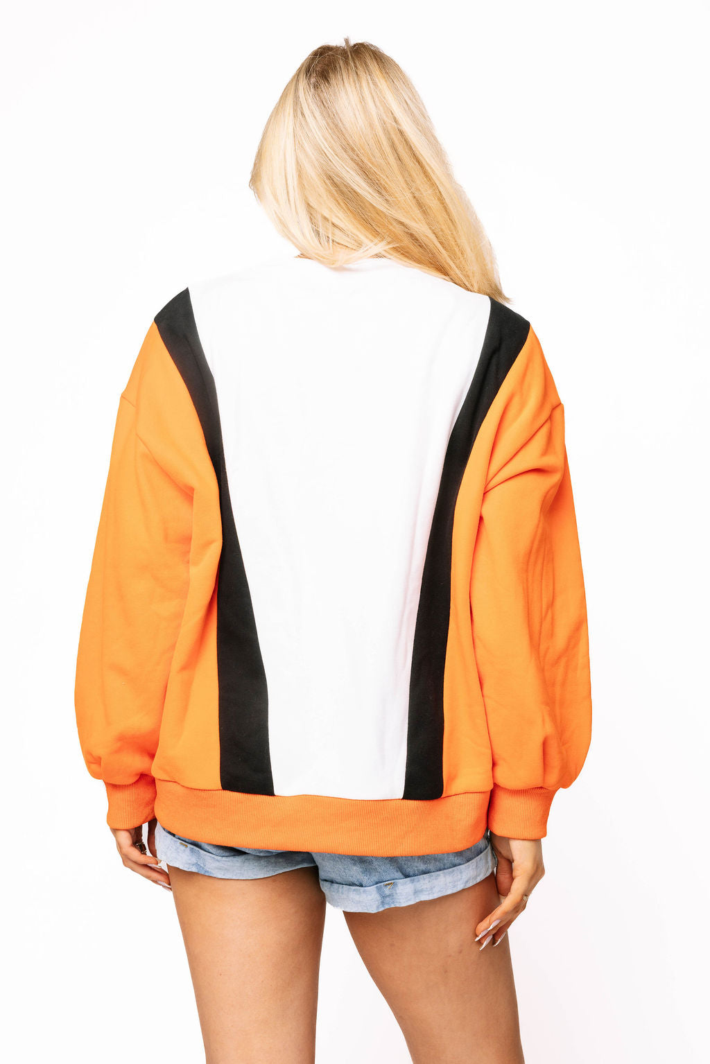 Licensed Sample - OK State Football Player With Flag Sweatshirt
