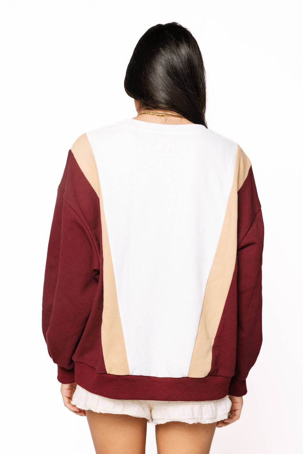 Licensed Sample - FSU Football Player With Flag Sweatshirt