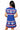 Licensed Sample - LA Tech Vintage Football Stripes Sweater Dress