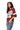 Licensed Texas A&M Oversized Gingham Jersey Tee