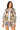 Rainbow Striped Eye Button Up Cotton Top