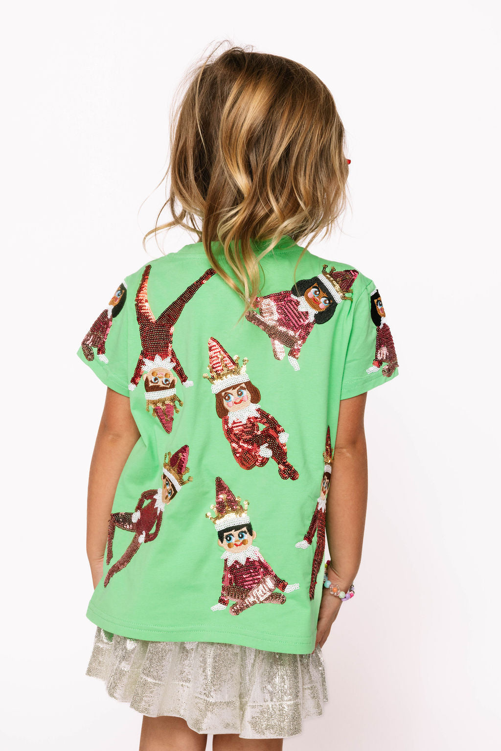 Kids Green Elf Tee