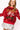 Kids Full Sequin Sparkle All the Way Red Sparkle Sweater