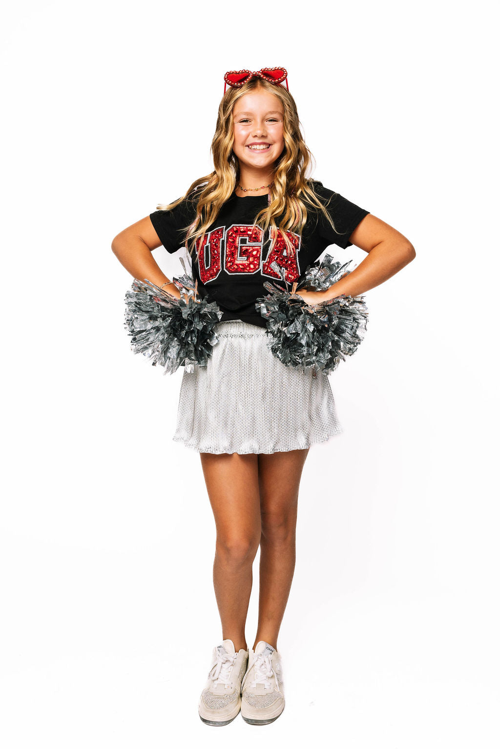 Licensed Kids Black Jewel 'UGA' Tee