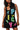 Black Multi 'Spicy' Chili Pepper Tank Dress