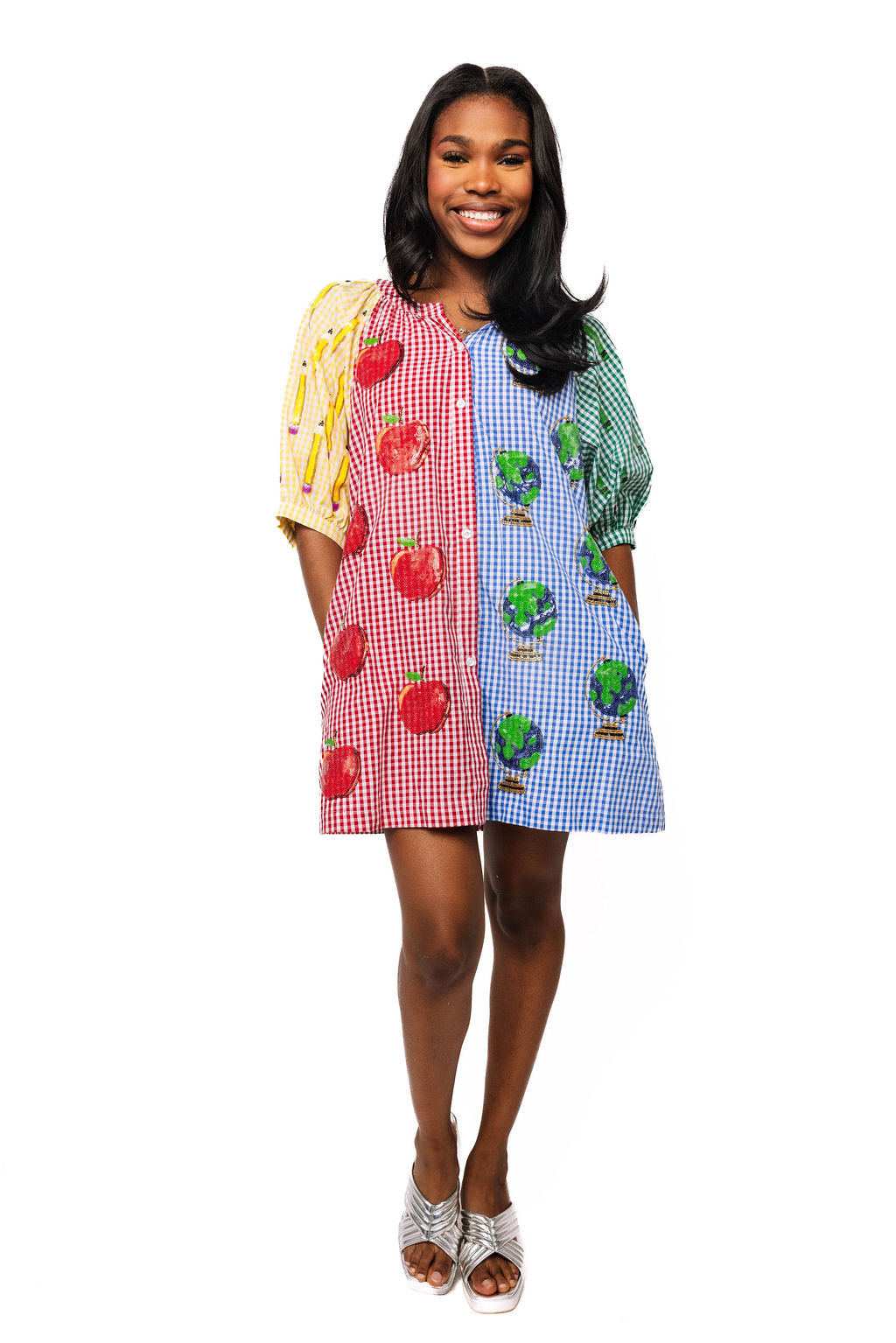 sequin teacher dress Sequin Apple Dress XS