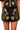 Black Flower, Bird & Fish Cotton Short