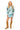 Aqua Gingham Queen of Dogs Short