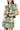 Colorblock Checkered Horse Bit Skirt