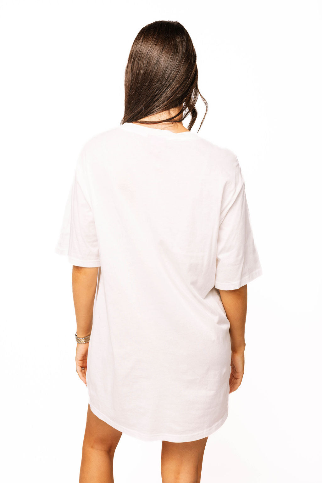 white sequin shirt dress White Sequin Mini Dress
