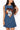 Licensed Oklahoma State Scattered Jewel Denim Sequin Mascot Tank Dress