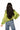 Sample Green Multi Vintage Tennis Racquets & Balls Sweater