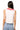 Sample White Multi Tennis Racquets Collar Active Tank