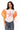 Sample White Sequin Starfish Tulle Ruffle Sleeve Tee