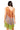 Sample Orange, Lavender, & Green One Shoulder Rhinestone Coverup Dress