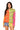 Sample Multi Colorblock Pufferfish Long Sleeve Gauze Top & Short Set