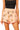 Sample Pale Orange Rhinestone Monstera PJ Shorts