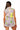 Sample Striped Tennis Icon Tie Waist Collar Romper