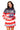 Sample USA Star & Stripe QOS Card Logo Mock Neck Sweatshirt