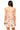 Sample Coral & White Striped Multi Foods Tie Front Tank & Short Set