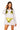 Blue & White Stripe Cotton Button Up With Gold Bikini Tunic
