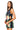 Sample Black Multi Gingham Fish Under Water Tank & Short Set