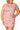Pink Striped Cocktail Cotton Tank Dress