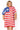 American Flag Short Sleeve Cotton Dress