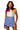 Multi Colorblock Polka Dot Wrap Collar Romper