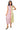 Multi Colorblock Polka Dot Collar Tank Midi Dress