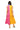 Multi Colorblock Polka Dot Collar Tank Midi Dress