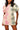 Colorblock Plaid Anchor Button Up Poof Sleeve Dress
