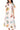 White Multi Crab & Lobster Button Up Cotton Midi Dress