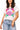 White Multi Rainbow Crab Tee