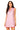 Pink & Red Squiggle Rhinestone Tank Dress