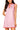 Pink & Red Squiggle Rhinestone Tank Dress