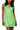 Green & Blue Squiggle Rhinestone Tank Dress