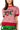 Licensed Bama Gingham Field, Players & Helmet Short Sleeve Sweater