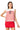 Licensed White & Red Striped Coca Cola Knit Tank