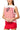 Licensed White & Red Striped Coca Cola Knit Tank